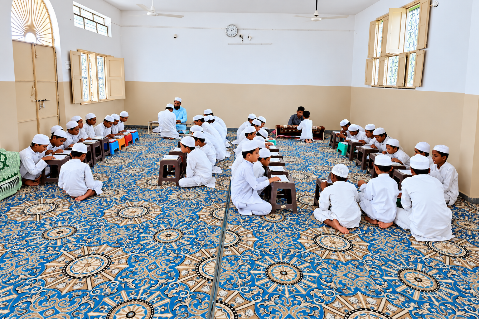 Academic Classrooms at Idara Ahsanul Madaris